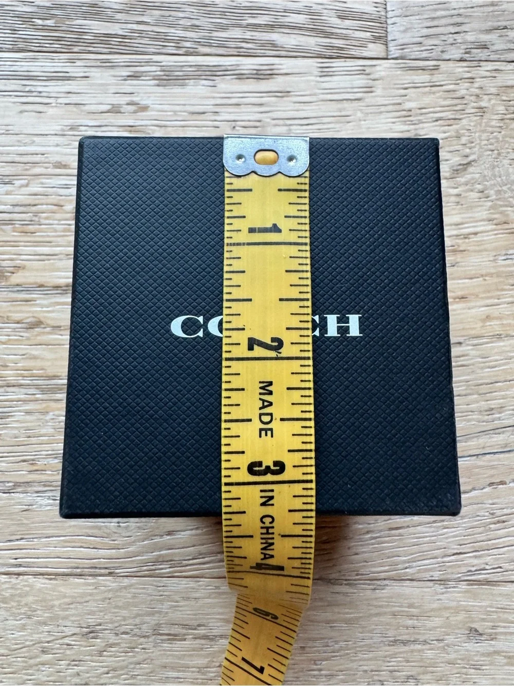 COACH Authentic Black Watch Gift Box White Logo NEW Price Firm!